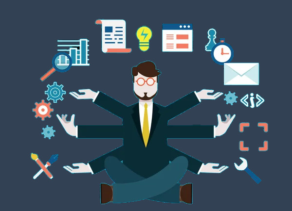 Image d'un homme organisé